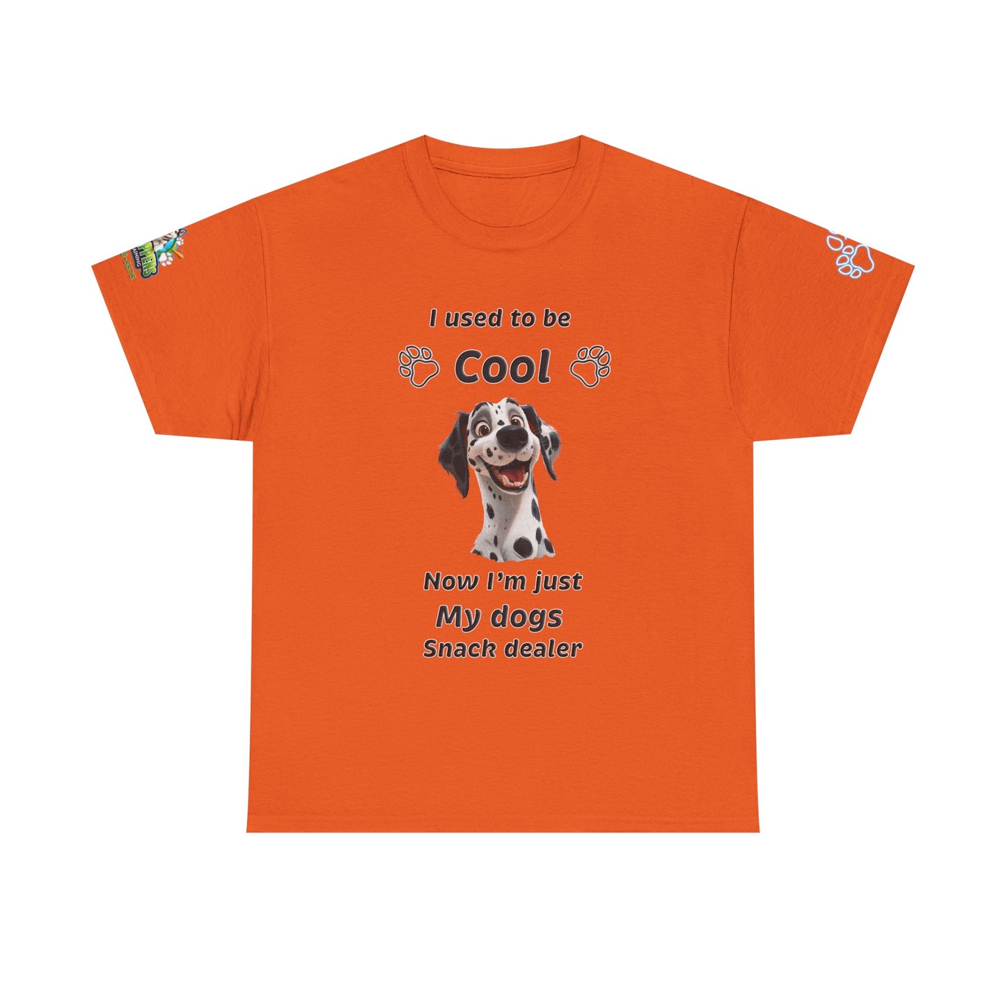 Dalmatian 'I'm My Dog's Snack Dealer' T-Shirt
