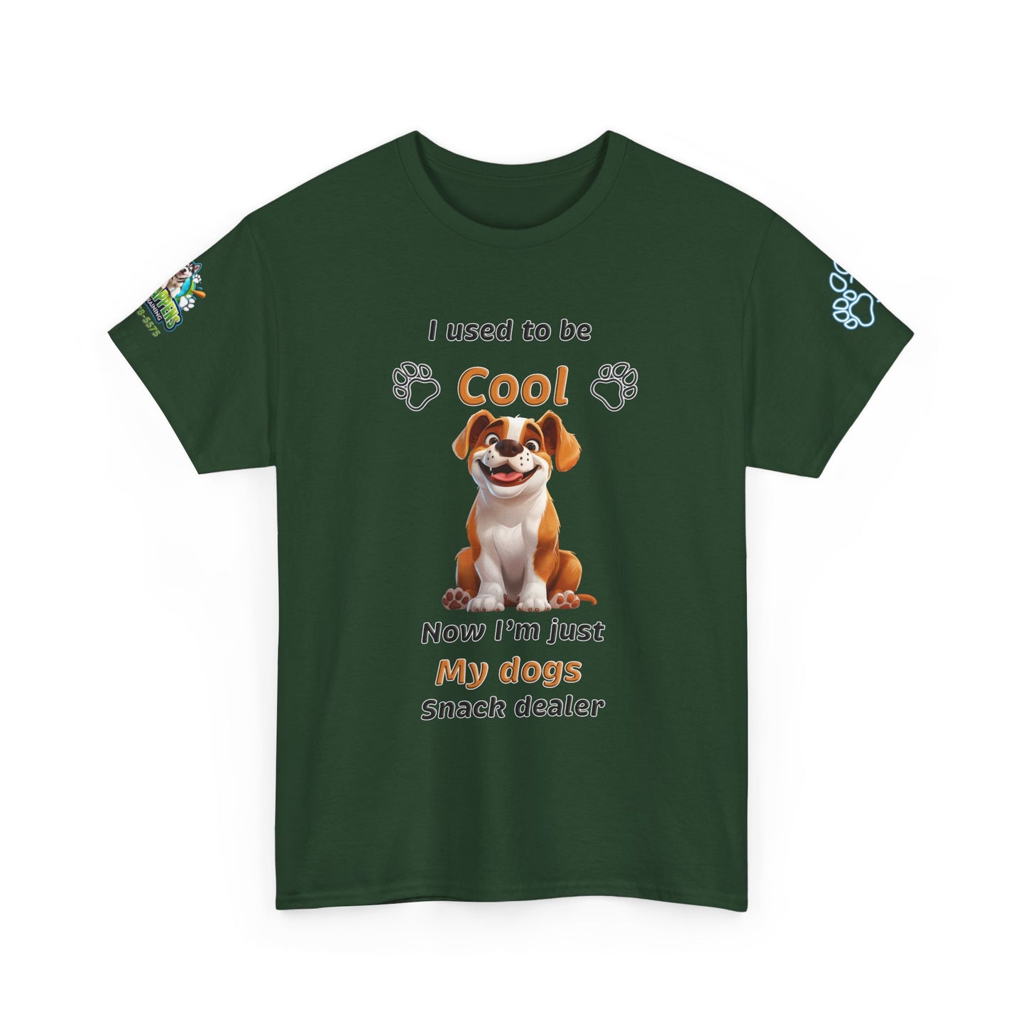 English Bulldog Snack Dealer Tee