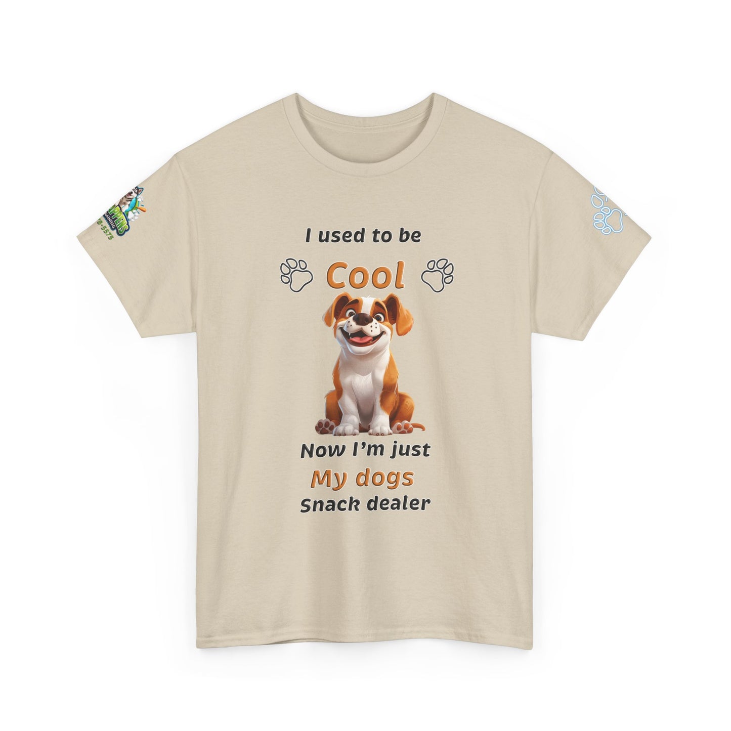 English Bulldog Snack Dealer Tee