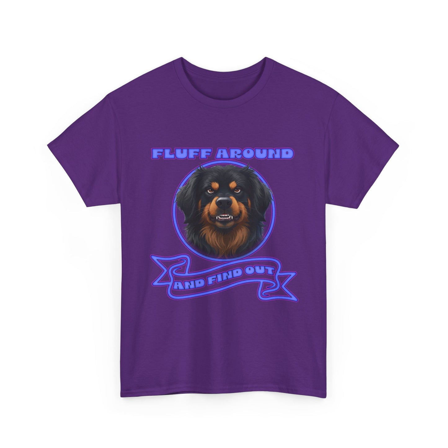 Fluff Around' Graphic Tee – Funny Dog Lover Shirt