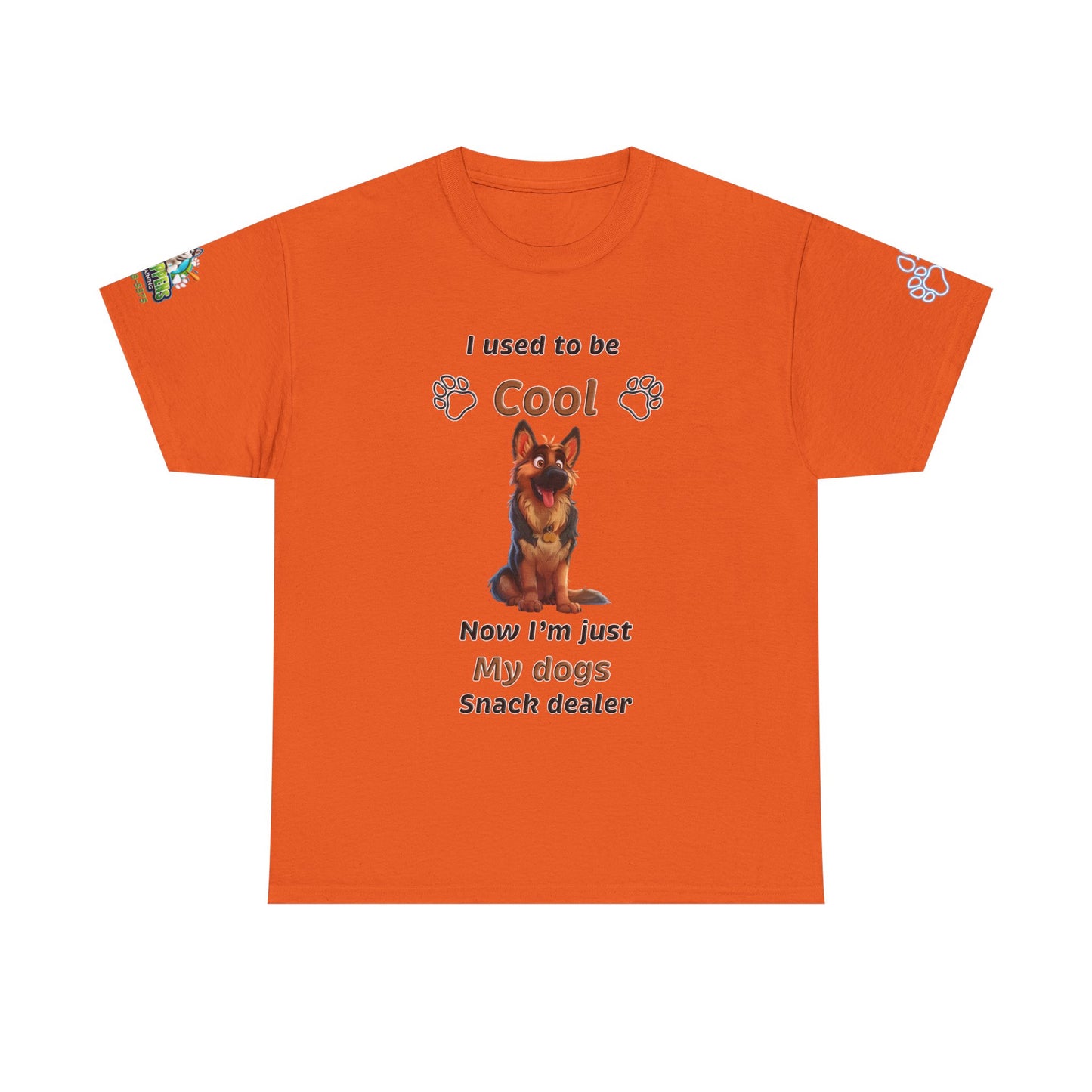 Dog Snack Dealer T‑Shirt — "I Used to Be Cool, Now I'm Just My Dog's Snack Dealer"