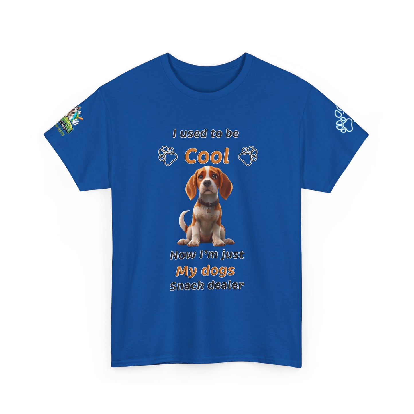 English Pointer 'I Used to Be Cool, Now I'm My Dog's Snack Dealer' T-Shirt