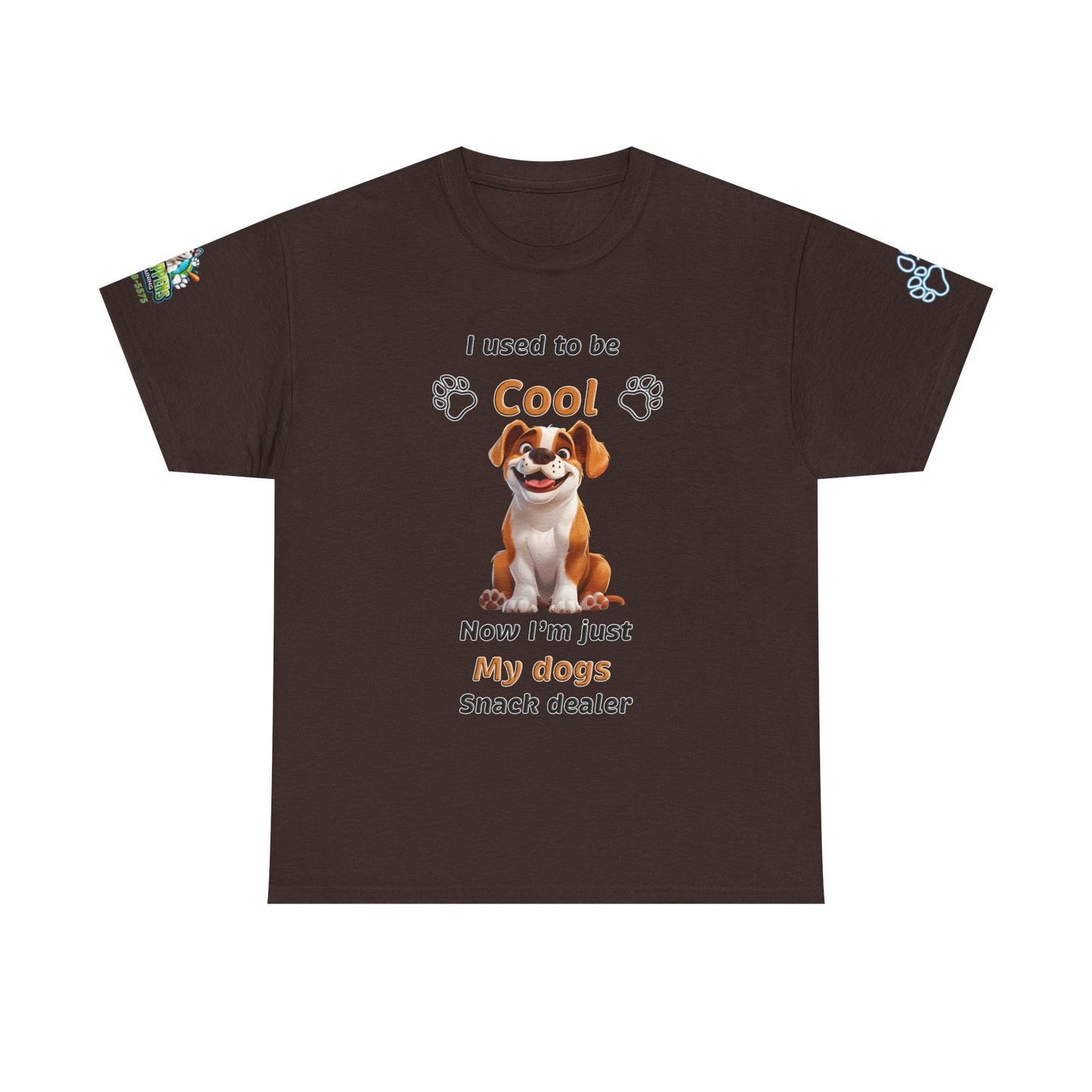 English Bulldog Snack Dealer Tee