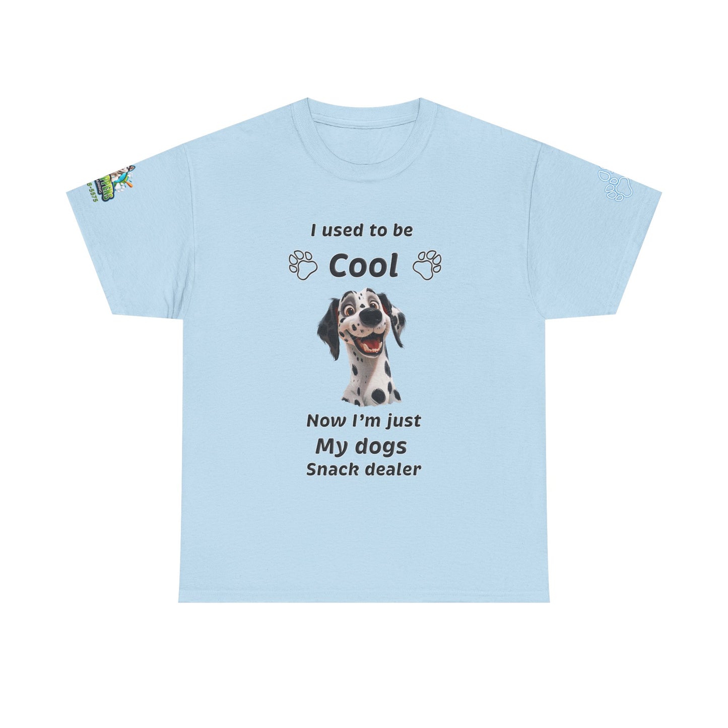 Dalmatian 'I'm My Dog's Snack Dealer' T-Shirt