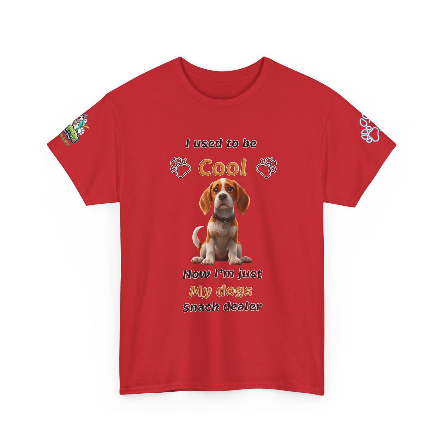 English Pointer 'I Used to Be Cool, Now I'm My Dog's Snack Dealer' T-Shirt