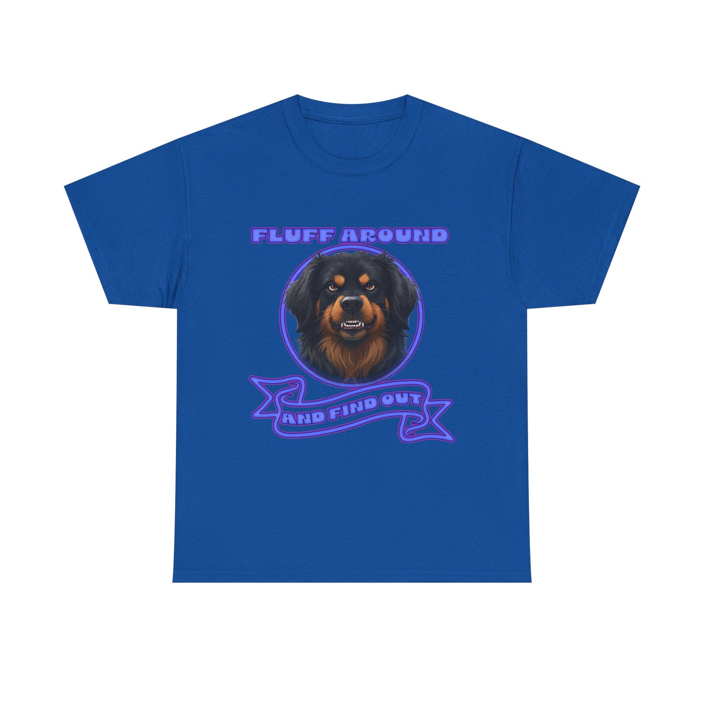Fluff Around' Graphic Tee – Funny Dog Lover Shirt