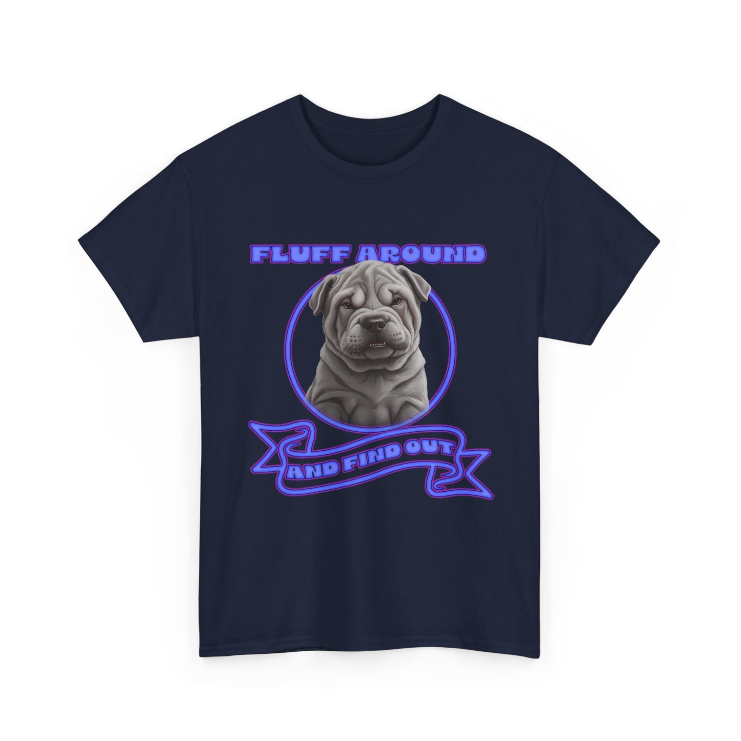 Fluff Around shar pei