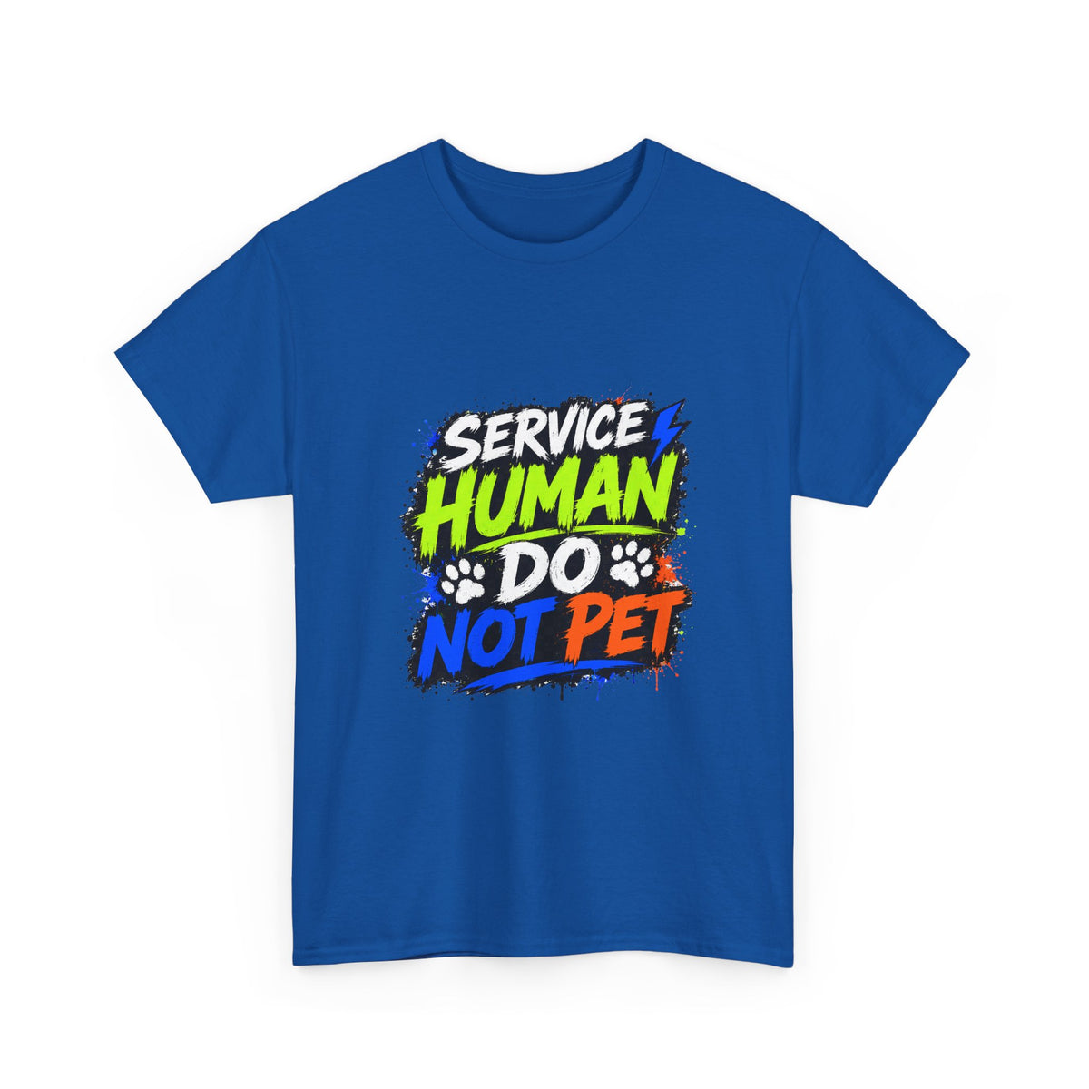 Service Human Do Not Pet T-Shirt