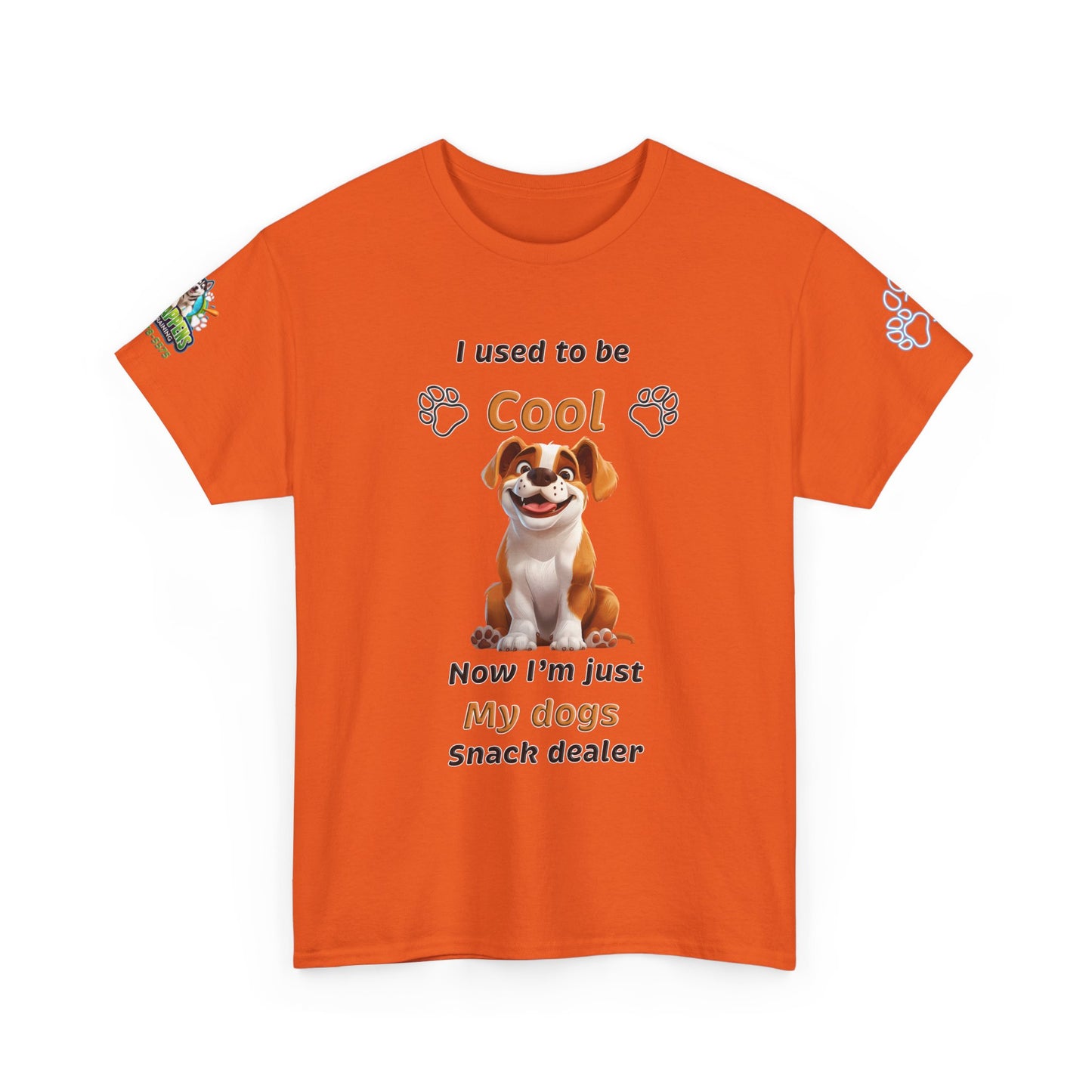 English Bulldog Snack Dealer Tee