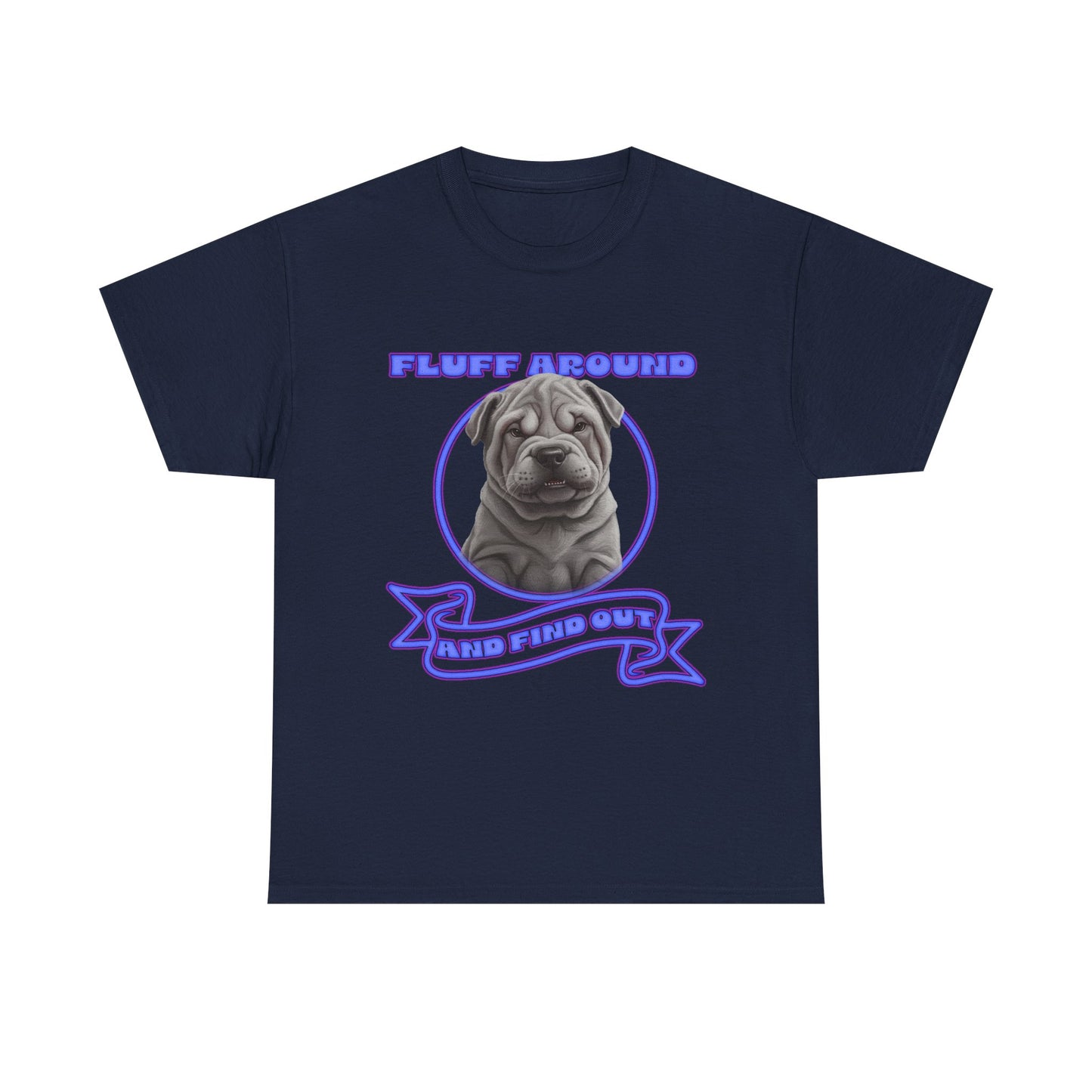 Fluff Around shar pei
