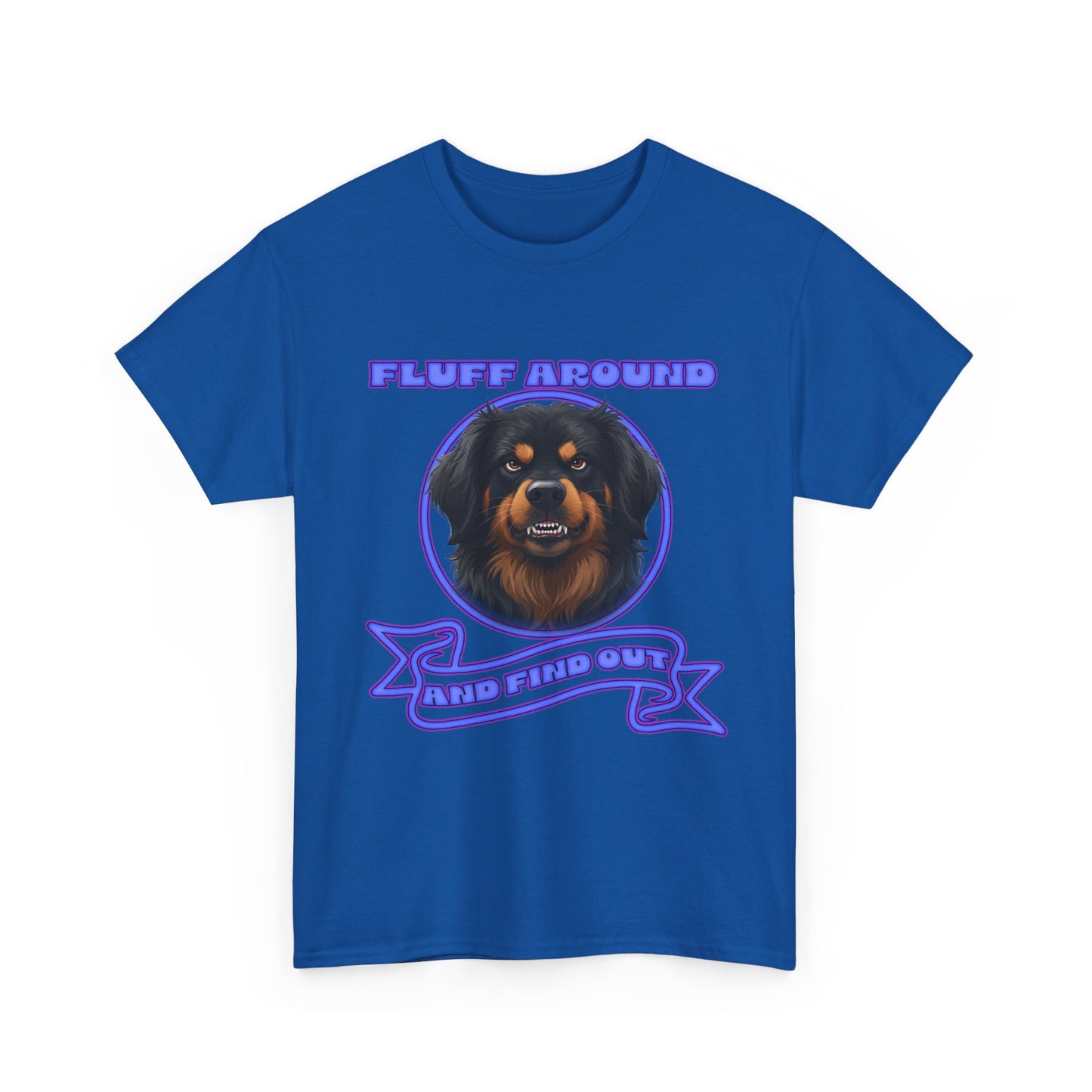 Fluff Around' Graphic Tee – Funny Dog Lover Shirt