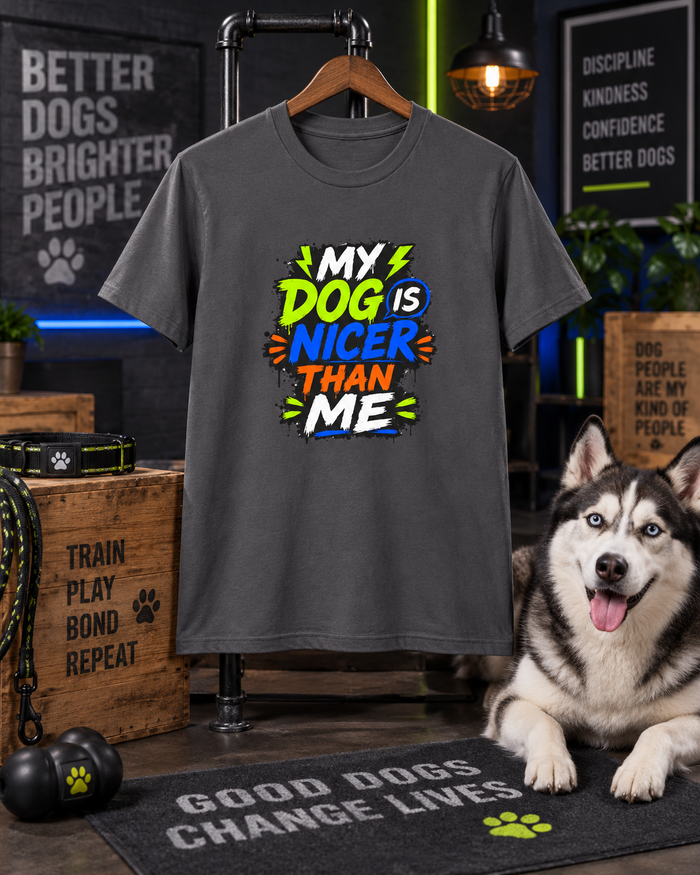My Dog Is Nicer Than Me T-Shirt