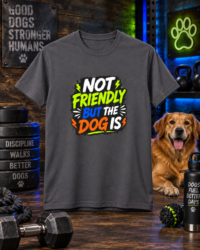 Not Friendly But The Dog Is T-Shirt