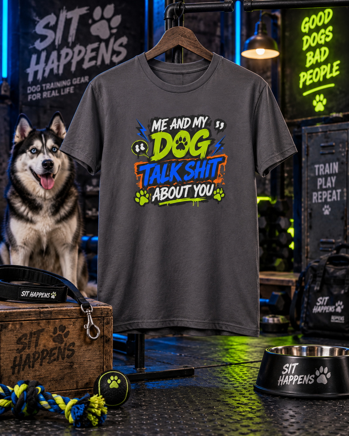 Me And My Dog Talk Shit About You T-Shirt