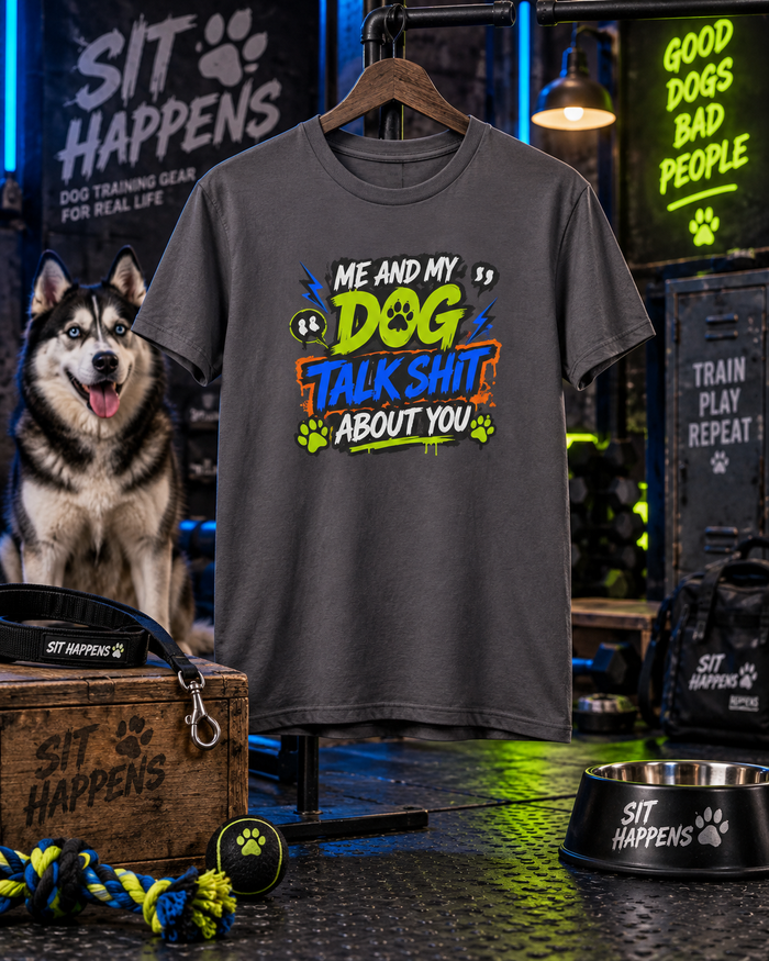 Me And My Dog Talk Shit About You T-Shirt