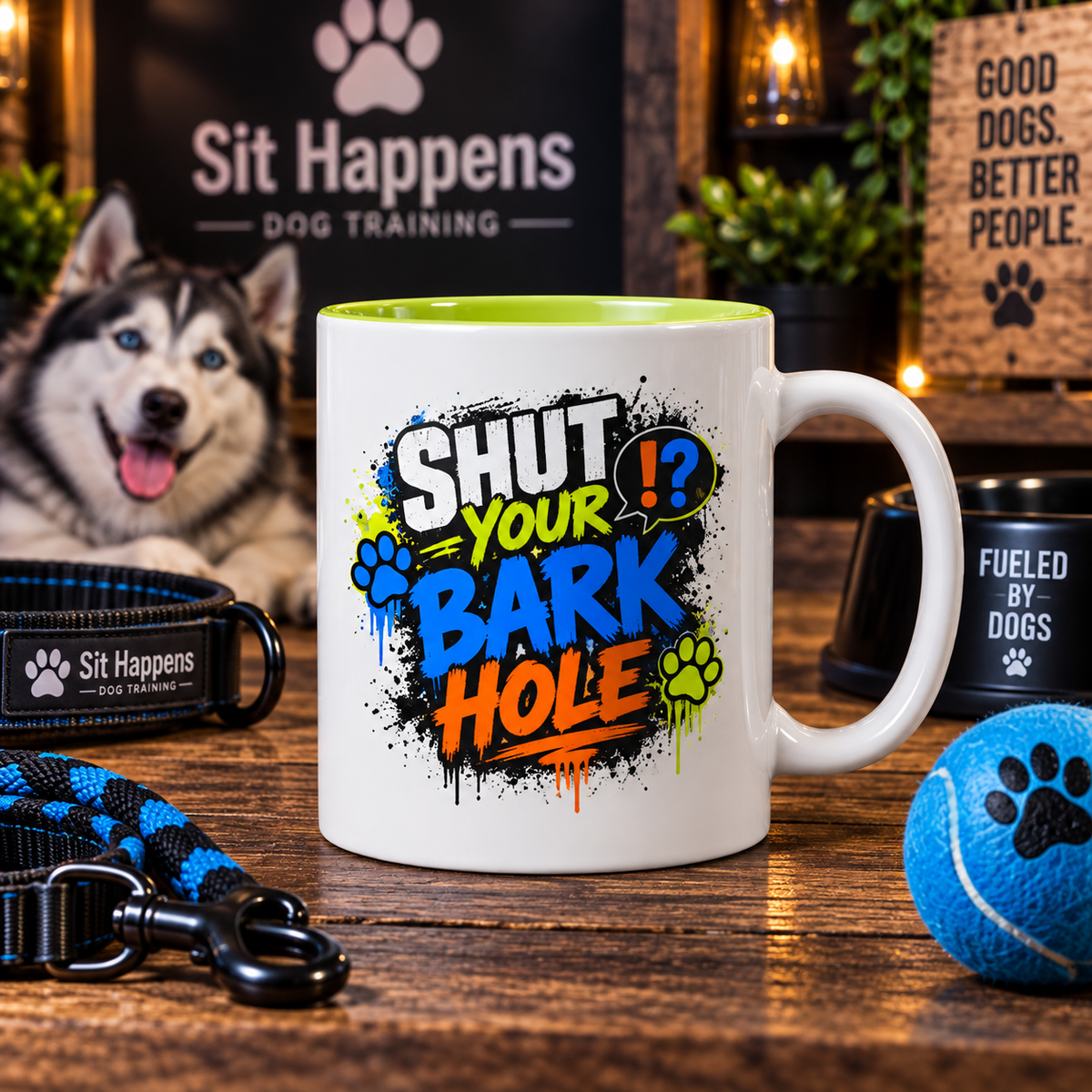Shut Your Bark Hole Coffee Mug  (11oz/15oz)