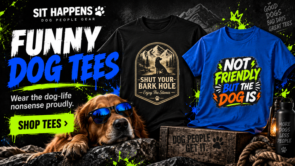 FUNNY DOG TEES